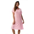thumbnail image 1 of Just Love Women's Nightgown Sleep Dress - Soft and Comfortable Short Sleeve Sleepwear, 1 of 3