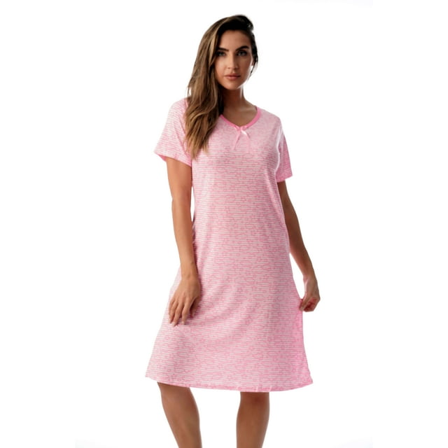 Just Love Women's Nightgown Sleep Dress Soft and Comfortable Short