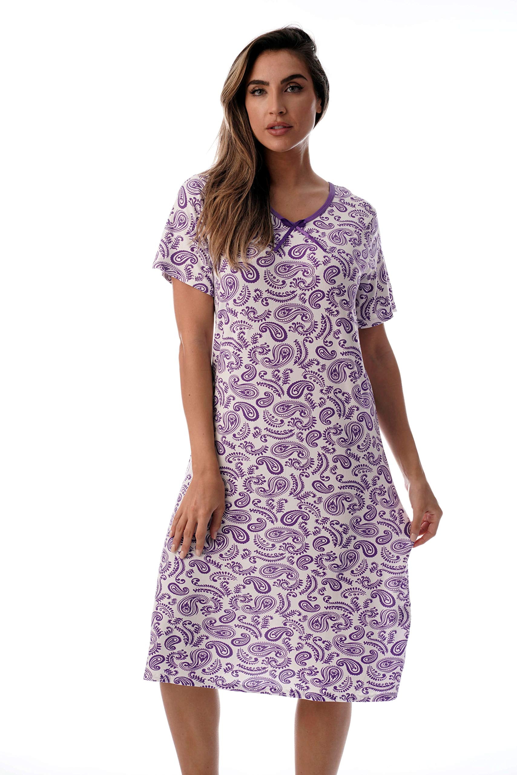 Just Love Women's Nightgown Sleep Dress Soft and Comfortable Short