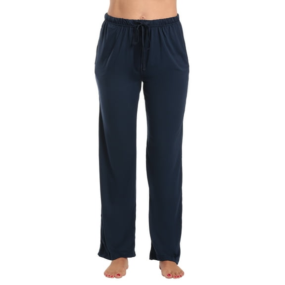 Just Love Women's Pajama Pants 7019-NVY-XS (Solid Navy, Large)