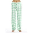 Just Love Womens Plaid Pajama Pants 100 Cotton Jersey Loose Sleep