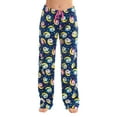 thumbnail image 1 of Just Love Women's Plush Pajama Pants 6339-10668-RB-1X (Blue - Moonstruck Owl, 2X), 1 of 1