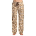 thumbnail image 1 of Just Love Women's Plush Pajama Pants 7060-10821-XL-SIOC (Cozy Leopard Fleece, Medium), 1 of 3