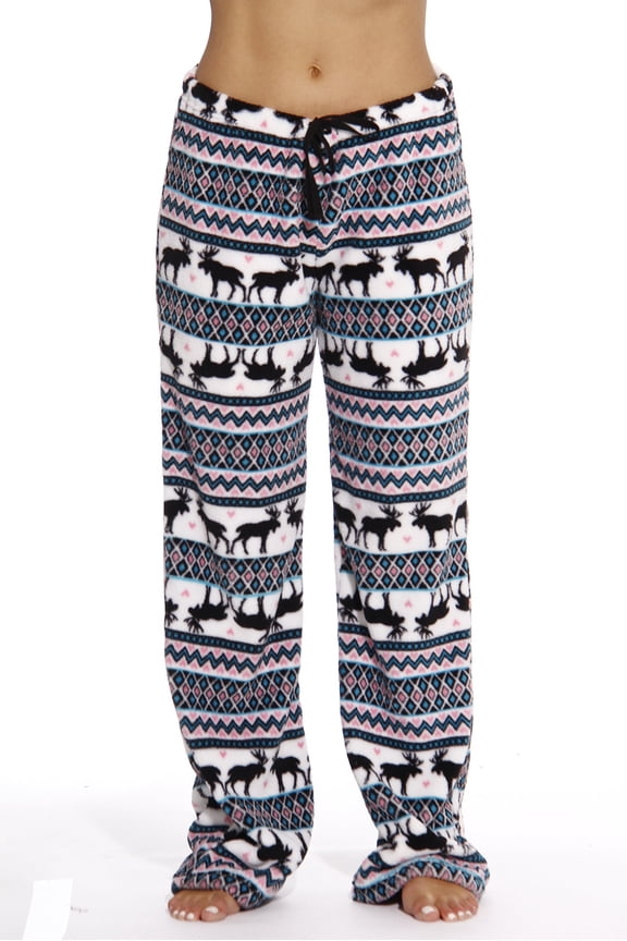 Women's Plush Pajama Pants - Cozy Lounge Sleepwear