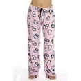 thumbnail image 1 of Just Love Women's Plush Pajama Pants - Soft and Cozy Lounge Pants in Petite to Plus Sizes (Pink - Penguin Love, X-Large), 1 of 2