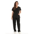 thumbnail image 1 of Just Love Women's Scrub Sets Medical Scrubs (Mock Wrap) - Comfortable and Professional Uniform in, 1 of 1