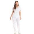 thumbnail image 1 of Just Love Women's Scrub Sets Medical Scrubs (Mock Wrap) - Comfortable and Professional Uniform in, 1 of 2