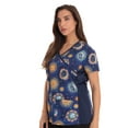 thumbnail image 1 of Just Love Women's Scrub Tops Nursing Scrubs 6815W-10301-XL (Celestial, X-Small), 1 of 3