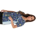 thumbnail image 1 of Just Love Women's Scrub Tops Nursing Scrubs 6815WJ-2-XS (Blue Butterfly, X-Small), 1 of 3