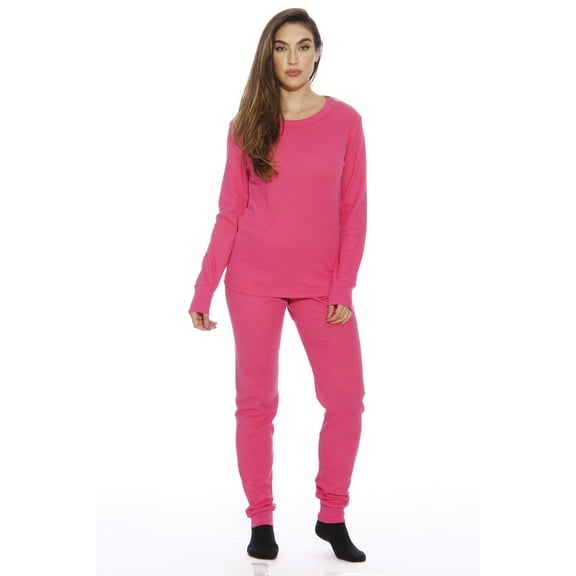 Just Love Women's Thermal Underwear Pajamas Set