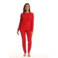 thumbnail image 1 of Just Love Women's Thermal Underwear Pajamas Set, 1 of 3
