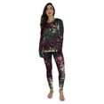 thumbnail image 1 of Just Love Women's Tie Dye Two Piece Pajama Set (Tie Dye Olive Rust, X-Large), 1 of 3