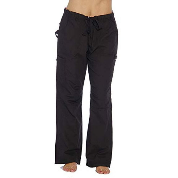 Just Love Women's Utility Scrub Pants / Scrubs (Black Utility, 3X)