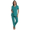 thumbnail image 1 of Just Love Women's V-Neck Scrub Set with Jogger Pants  Comfortable and Stylish Medical Uniform, 1 of 3