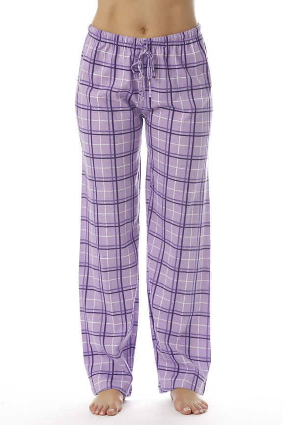 Women's and Women's Plus Plaid Pajama Pants