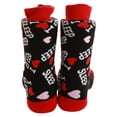 thumbnail image 1 of Just Love Womens Novelty Socks 6986-10713-OS (I Heart Sleep - Red), 1 of 2