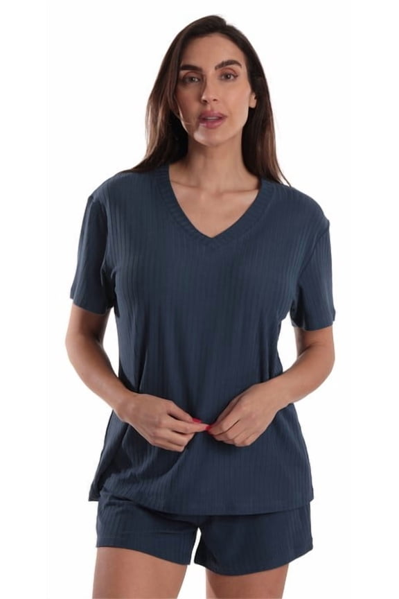 Women's Pajama Set with Soft Shorts – Cute and Comfortable Sleepwear for Women