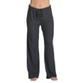 thumbnail image 1 of Just Love Womens Solid Poly Spandex Pajama Pants 6995-SLT-XL (Charcoal, X-Large), 1 of 1