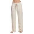thumbnail image 1 of Just Love Womens Solid Poly Spandex Pajama Pants 6995-SLT-XL (Natural, X-Large), 1 of 1