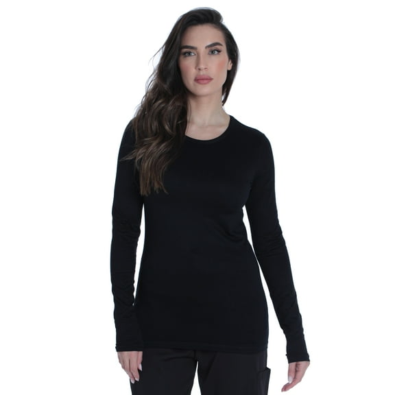 Just Love Womens Underscrub Top 6799-SURGICAL GREEN-XS (Black, X-Small)