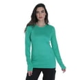 thumbnail image 1 of Just Love Womens Underscrub Top 6799-SURGICAL GREEN-XS (Surgical Green, 2X), 1 of 3