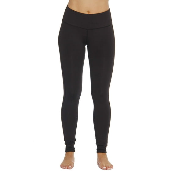 Just Love Yoga Pants for Women (Black, Large)