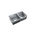 thumbnail image 1 of Just Manufacturing 35.5'' L x 20'' W Double Bowl Undermount Kitchen Sink, 1 of 1