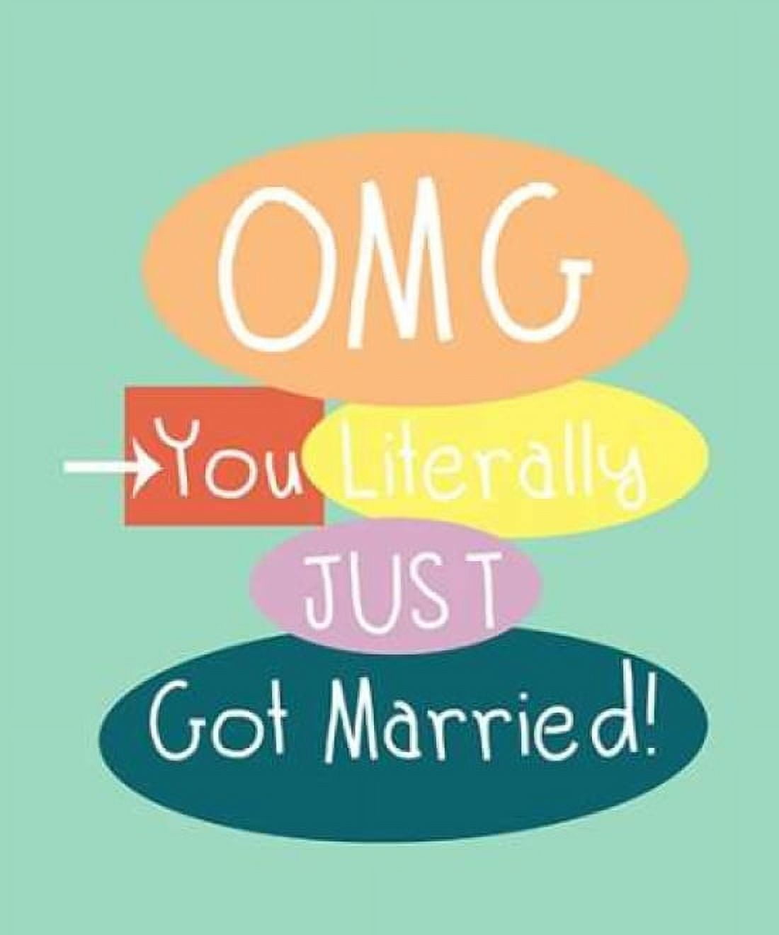 Just Married Canvas Art - Linda Woods (20 x 24)