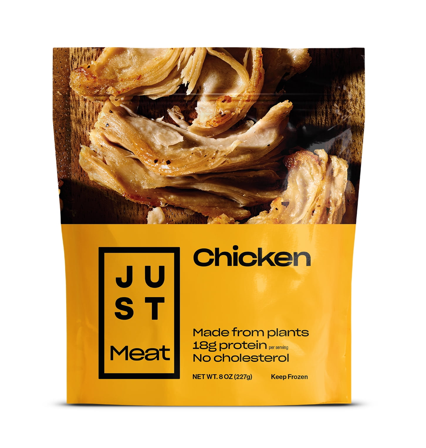 Just Meat Plant-Based Chicken  18g Protein, Vegan, No Cholesterol, Frozen  8oz - Walmart.com