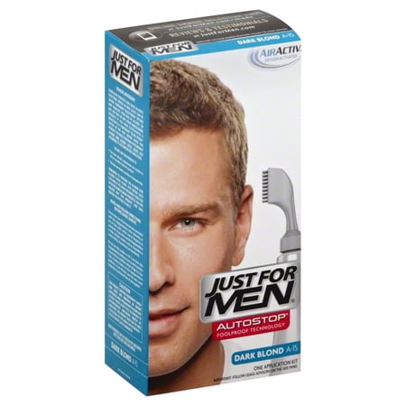 Just For Men Easy Comb-in Hair Color for Men with Applicator, Dark Blond, A-15