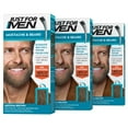 thumbnail image 1 of 3 Pack - Just For Men Mustache & Beard, Beard Coloring for Gray Hair with Brush, With Keratin (M-35), Medium Brown, 1 of 7