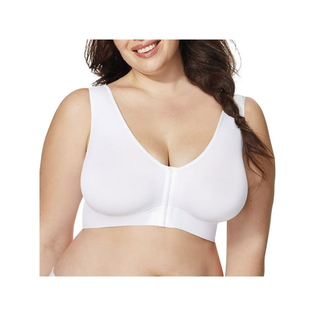 Just My Size Bras by Hanes Women's Pure Comfort FullFigure Front