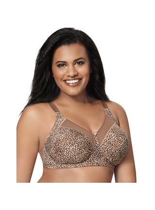 Buy Just My Size Wireless Bra Pack, Full Coverage, Leopard Satin, Wirefree  Plus-Size Bra, (Sizes from 32C to 50DD) Online at desertcartSeychelles