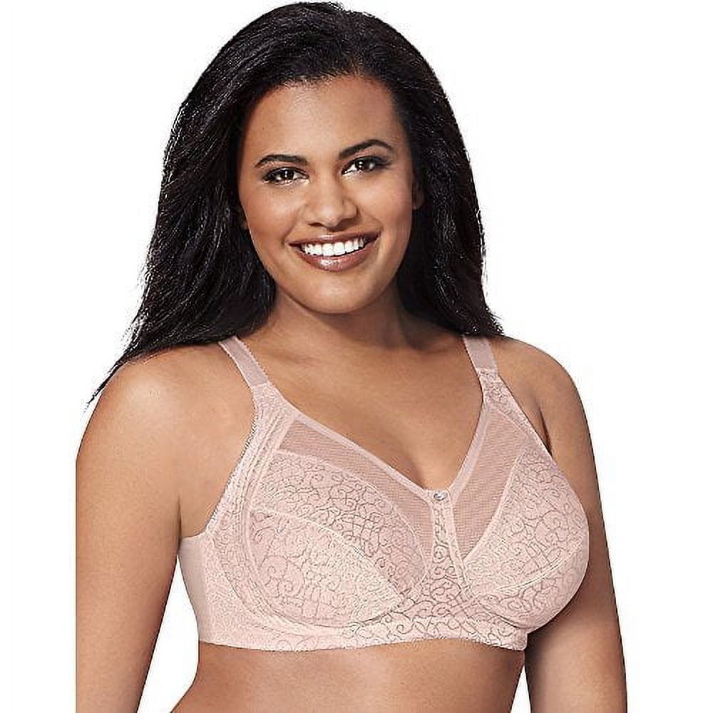 Just My Size JMS 44D Nude Beige 44 D Wire Free Unlined 1q20 Side Shaping Bra