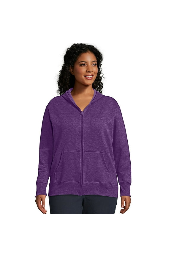 Just My Size ComfortSoft EcoSmart Fleece Full-Zip Women's Hoodie - OJ105