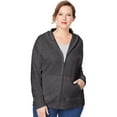 thumbnail image 1 of Just My Size ComfortSoft® EcoSmart® Fleece Full-Zip Women's Hoodie, 1 of 1