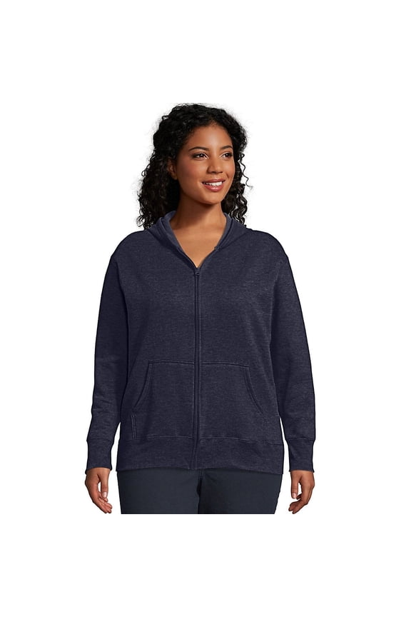 ComfortSoft® EcoSmart® Fleece Full-Zip Women's Hoodie - OJ105