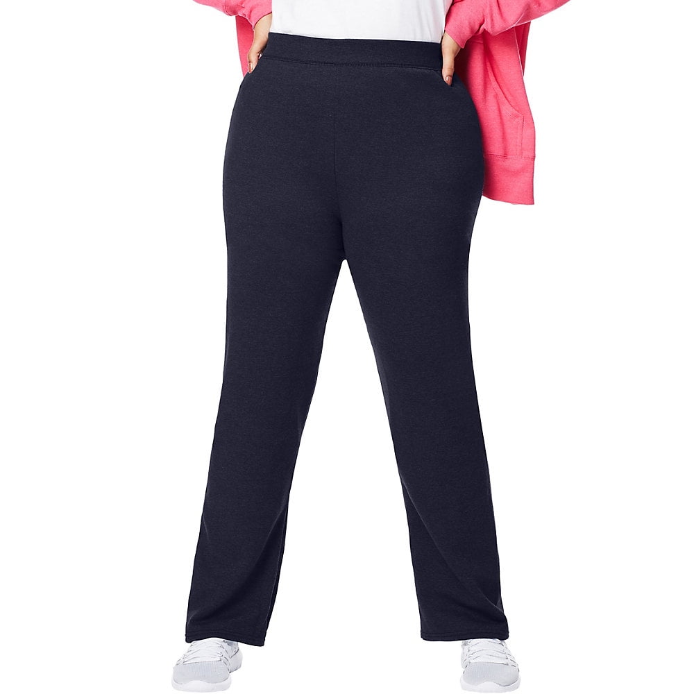 Just My Size Women's Plus Size Eco Smart Sweatpants - Regular Length