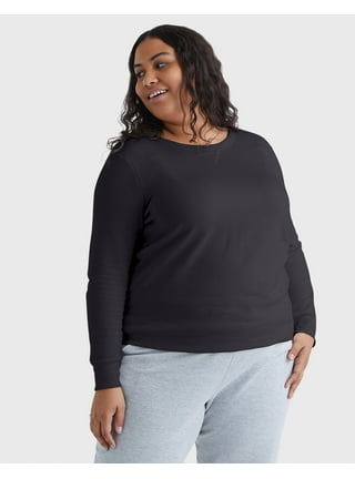 Hanes Womens Sweatshirts Hoodies Black Walmart