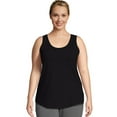 thumbnail image 1 of Just My Size Cotton Jersey Shirttail Women's Tank Top - OJ207, 1 of 1