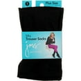 thumbnail image 1 of Just My Size Microfiber Trouser Socks - Black, 1 of 2