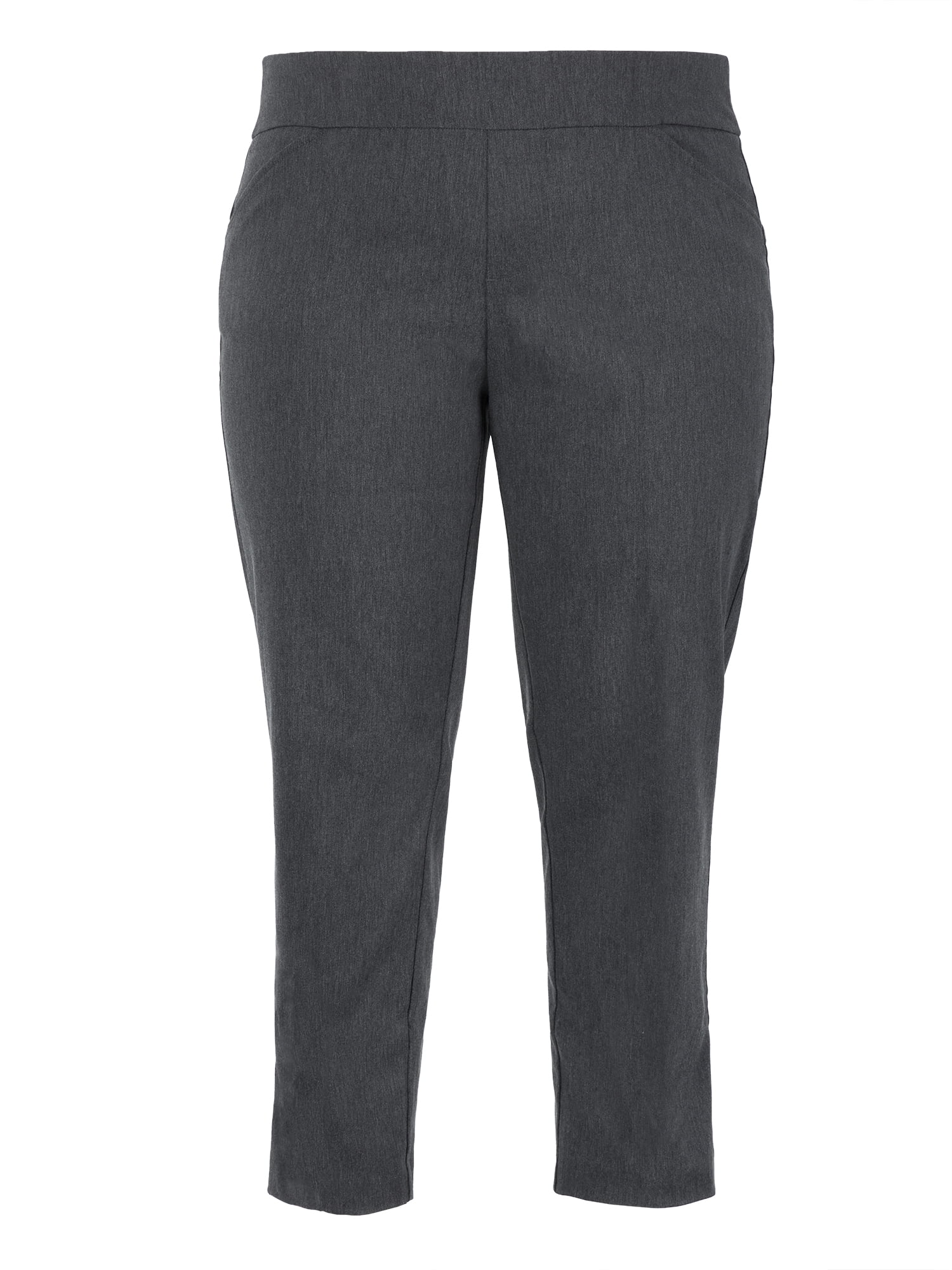 Just My Size by Hanes Women's Plus Millennium Slim Pants, Regular and Petite, Sizes 1X-4X