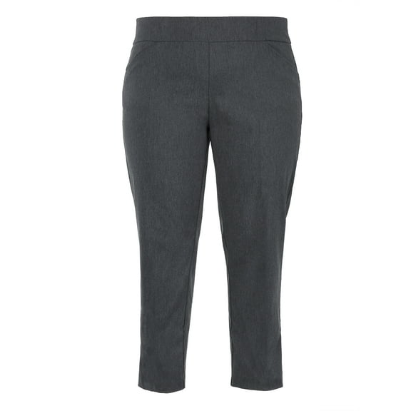 Just My Size by Hanes Women's Plus Millennium Slim Pants, Regular and Petite, Sizes 1X-4X