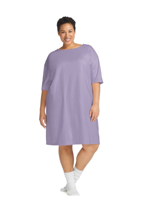 Women's Plus Cotton Nightgown & Sleepshirt, Lavender