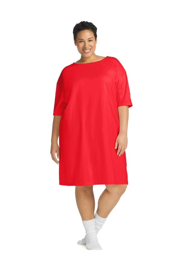 Plus Cotton Wear Around T-Shirt 100% Cotton (Women's), Size 3X/4X