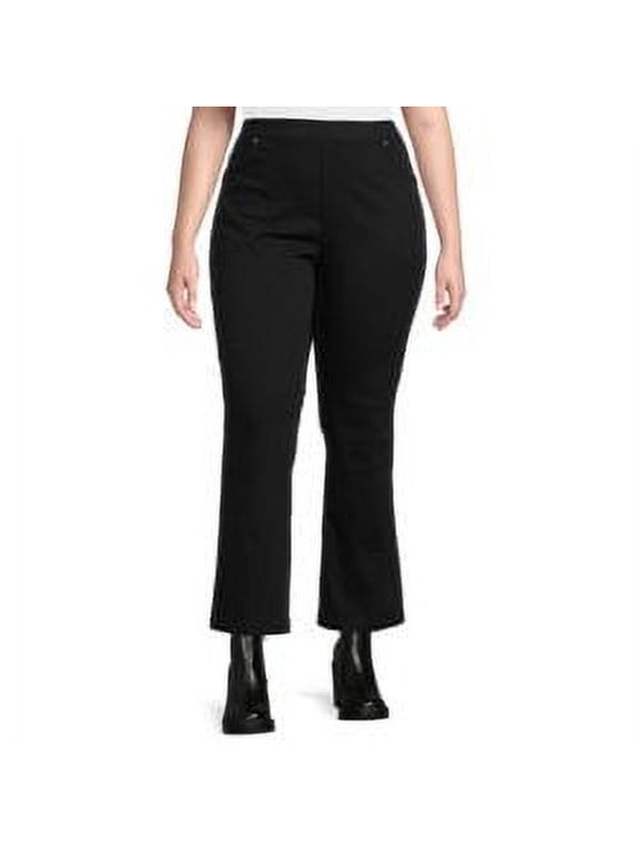 Plus Size 4-Pocket Stretch Bootcut Jeans, Regular and Petite Lengths