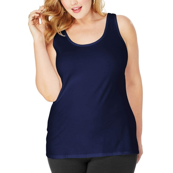 Just My Size Plus-Size Women's Stretch Jersey Camisole