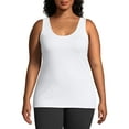 thumbnail image 1 of Just My Size Plus-Size Women's Stretch Jersey Camisole, 1 of 4