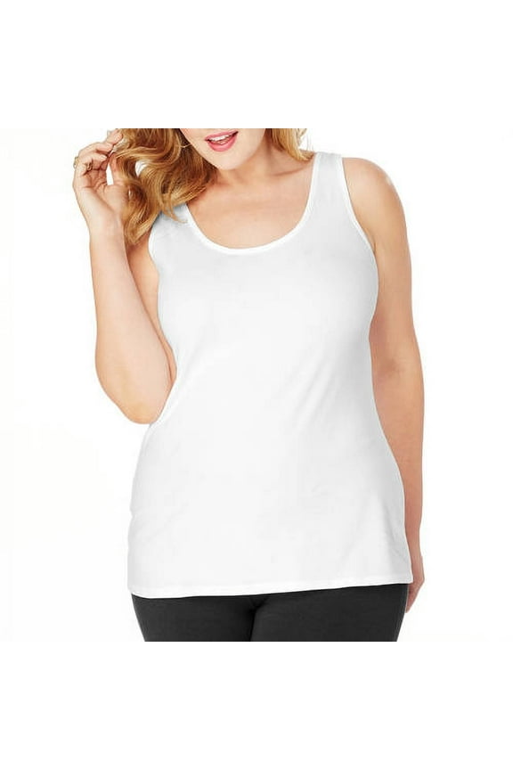 Plus-Size Women's Stretch Jersey Camisole