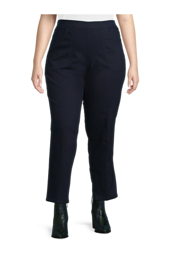 JMS Just My Size by Hanes Women's Plus Size 2 Pocket Pull On Pants, Single and 2 Pack